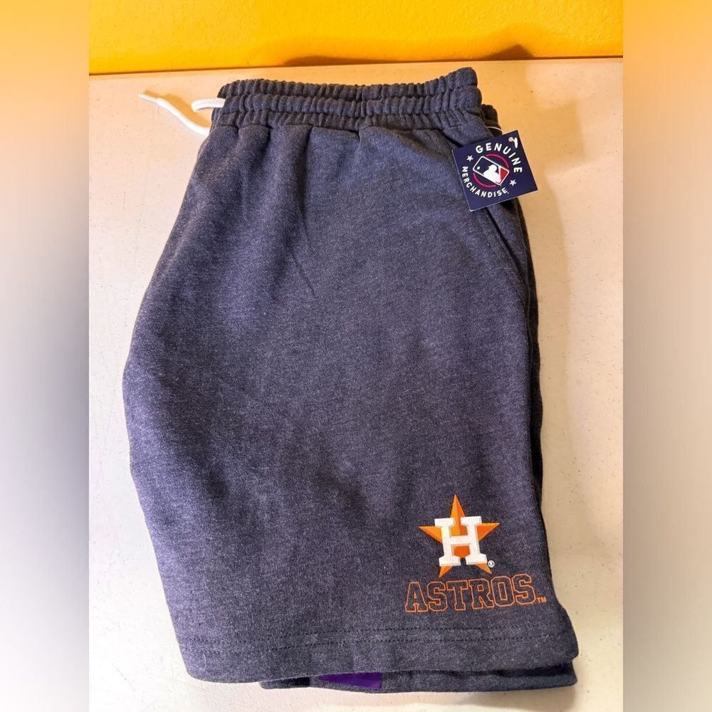 Houston Astros grey shorts.